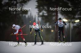 30.11.2018, Lillehammer, Norway (NOR): Yoshito  Watabe (JPN), Manuel  Faisst (GER) - FIS world cup nordic combined, individual gundersen HS98/5km, Lillehammer (NOR). www.nordicfocus.com. © Tumashov /NordicFocus. Every downloaded picture is fee-liable.