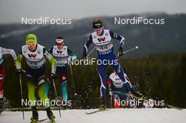 01.12.2018, Lillehammer, Norway (NOR): Wille Karhumaa (FIN), Vid Vrhovnik (SLO) - FIS world cup nordic combined, individual gundersen HS98/10km, Lillehammer (NOR). www.nordicfocus.com. © Tumashov/NordicFocus. Every downloaded picture is fee-liable.