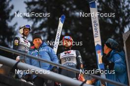 01.12.2018, Lillehammer, Norway (NOR): Raffaele Buzzi (ITA), Lukas Klapfer (AUT) - FIS world cup nordic combined, individual gundersen HS98/10km, Lillehammer (NOR). www.nordicfocus.com. © Tumashov/NordicFocus. Every downloaded picture is fee-liable.