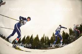 01.12.2018, Lillehammer, Norway (NOR): Leevi Mutru (FIN), Wille Karhumaa (FIN) - FIS world cup nordic combined, individual gundersen HS98/10km, Lillehammer (NOR). www.nordicfocus.com. © Tumashov/NordicFocus. Every downloaded picture is fee-liable.
