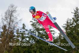 22.12.2018, Ramsau, Austria (AUT): Jan Schmid (NOR) - FIS world cup nordic combined, individual gundersen HS98/10km, Ramsau (AUT). www.nordicfocus.com. © Volk/NordicFocus. Every downloaded picture is fee-liable.