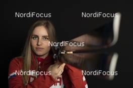 11.03.2019, Oestersund, Sweden (SWE): Nika Blazenic (CRO) - IBU world championships biathlon, photoshooting, Oestersund (SWE). www.nordicfocus.com. © Manzoni/NordicFocus. Every downloaded picture is fee-liable.
