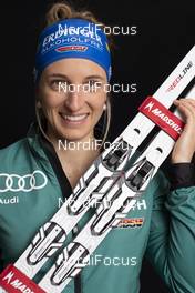 03.12.2018, Pokljuka, Slovenia (SLO): Vanessa Hinz (GER) - IBU world cup biathlon, photoshooting, Pokljuka (SLO). www.nordicfocus.com. © Manzoni/NordicFocus. Every downloaded picture is fee-liable.