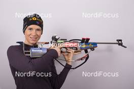 04.12.2018, Pokljuka, Slovenia (SLO): Anais Bescond (FRA) - IBU world cup biathlon, photoshooting, Pokljuka (SLO). www.nordicfocus.com. © Manzoni/NordicFocus. Every downloaded picture is fee-liable.