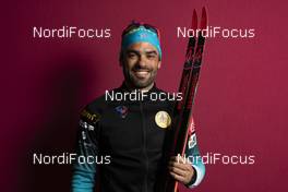 11.03.2019, Oestersund, Sweden (SWE): Simon Fourcade (FRA) - IBU world championships biathlon, photoshooting, Oestersund (SWE). www.nordicfocus.com. © Manzoni/NordicFocus. Every downloaded picture is fee-liable.