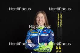 03.12.2018, Pokljuka, Slovenia (SLO): Dinara Alimebekova (BLR) - IBU world cup biathlon, photoshooting, Pokljuka (SLO). www.nordicfocus.com. © Manzoni/NordicFocus. Every downloaded picture is fee-liable.