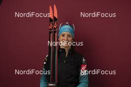 04.12.2018, Pokljuka, Slovenia (SLO): Anais Chevalier (FRA) - IBU world cup biathlon, photoshooting, Pokljuka (SLO). www.nordicfocus.com. © Manzoni/NordicFocus. Every downloaded picture is fee-liable.