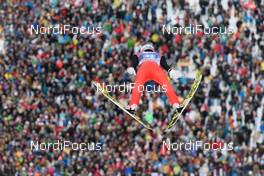 01.01.2018, Garmisch-Partenkirchen, Germany (GER): Gregor Deschwanden (SUI) - FIS world cup ski jumping, four hills tournament, individual HS140, Garmisch-Partenkirchen (GER). www.nordicfocus.com. © Rauschendorfer/NordicFocus. Every downloaded picture is fee-liable.