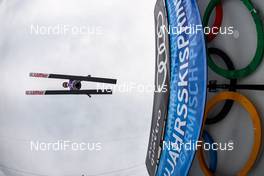 01.01.2018, Garmisch-Partenkirchen, Germany (GER): Karl Geiger (GER) - FIS world cup ski jumping, four hills tournament, individual HS140, Garmisch-Partenkirchen (GER). www.nordicfocus.com. © Rauschendorfer/NordicFocus. Every downloaded picture is fee-liable.