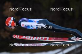 31.12.2017, Garmisch, Germany (GER): Karl Geiger (GER) - FIS world cup ski jumping, four hills tournament, qualification, Garmisch (GER). www.nordicfocus.com. © Rauschendorfer/NordicFocus. Every downloaded picture is fee-liable.