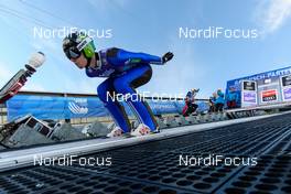 31.12.2017, Garmisch, Germany (GER): Ziga Jelar (SLO) - FIS world cup ski jumping, four hills tournament, qualification, Garmisch (GER). www.nordicfocus.com. © Rauschendorfer/NordicFocus. Every downloaded picture is fee-liable.