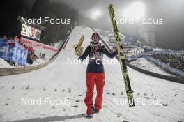 06.01.2018, Bischofshofen, Austria (AUT): Kamil Stoch (POL) - FIS world cup ski jumping, four hills tournament, individual HS140, Bischofshofen (AUT). www.nordicfocus.com. © Thibaut/NordicFocus. Every downloaded picture is fee-liable.