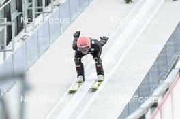 18.01.2018, Oberstdorf, Germany (GER): Manuel Poppinger (AUT) - FIS ski flying world championships, training, individual HS225, Oberstdorf (GER). www.nordicfocus.com. © Rauschendorfer/NordicFocus. Every downloaded picture is fee-liable.