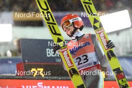 19.01.2018, Oberstdorf, Germany (GER): Richard Freitag (GER) - FIS ski flying world championships, individual HS225, Oberstdorf (GER). www.nordicfocus.com. © Rauschendorfer/NordicFocus. Every downloaded picture is fee-liable.