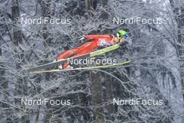 19.01.2018, Oberstdorf, Germany (GER): Kevin Bickner (USA) - FIS ski flying world championships, individual HS225, Oberstdorf (GER). www.nordicfocus.com. © Rauschendorfer/NordicFocus. Every downloaded picture is fee-liable.