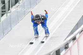 18.01.2018, Oberstdorf, Germany (GER): Domen Prevc (SLO) - FIS ski flying world championships, training, individual HS225, Oberstdorf (GER). www.nordicfocus.com. © Rauschendorfer/NordicFocus. Every downloaded picture is fee-liable.