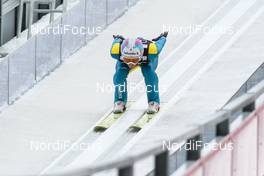 18.01.2018, Oberstdorf, Germany (GER): Killian Peier (SUI) - FIS ski flying world championships, qualification, individual HS225, Oberstdorf (GER). www.nordicfocus.com. © Rauschendorfer/NordicFocus. Every downloaded picture is fee-liable.