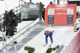 18.01.2018, Oberstdorf, Germany (GER): Richard Freitag (GER) - FIS ski flying world championships, training, individual HS225, Oberstdorf (GER). www.nordicfocus.com. © Rauschendorfer/NordicFocus. Every downloaded picture is fee-liable.