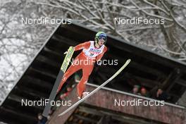 20.01.2018, Oberstdorf, Germany (GER): Kevin Bickner (USA) - FIS ski flying world championships, individual HS225, Oberstdorf (GER). www.nordicfocus.com. © Rauschendorfer/NordicFocus. Every downloaded picture is fee-liable.