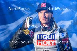 20.01.2018, Oberstdorf, Germany (GER): Daniel Andre Tande (NOR) - FIS ski flying world championships, medals, Oberstdorf (GER). www.nordicfocus.com. © Rauschendorfer/NordicFocus. Every downloaded picture is fee-liable.
