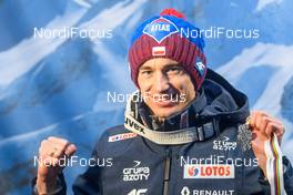 20.01.2018, Oberstdorf, Germany (GER): Kamil Stoch (POL) - FIS ski flying world championships, medals, Oberstdorf (GER). www.nordicfocus.com. © Rauschendorfer/NordicFocus. Every downloaded picture is fee-liable.