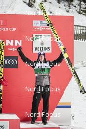 04.03.2018, Lahti, Finland (FIN): Stefan Kraft (AUT) - FIS world cup ski jumping, individual HS130, Lahti (FIN). www.nordicfocus.com. © Modica/NordicFocus. Every downloaded picture is fee-liable.
