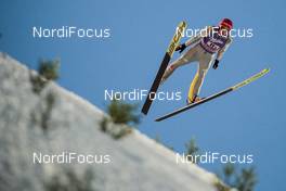 03.03.2018, Lahti, Finland (FIN): Richard Freitag (GER) - FIS world cup ski jumping, team HS130, Lahti (FIN). www.nordicfocus.com. © Modica/NordicFocus. Every downloaded picture is fee-liable.