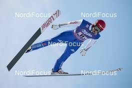 03.03.2018, Lahti, Finland (FIN): Karl Geiger (GER) - FIS world cup ski jumping, team HS130, Lahti (FIN). www.nordicfocus.com. © Modica/NordicFocus. Every downloaded picture is fee-liable.