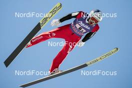 03.03.2018, Lahti, Finland (FIN): Killian Peier (SUI) - FIS world cup ski jumping, team HS130, Lahti (FIN). www.nordicfocus.com. © Modica/NordicFocus. Every downloaded picture is fee-liable.