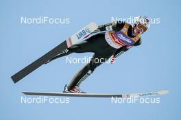 03.03.2018, Lahti, Finland (FIN): Daniel Andre Tande (NOR) - FIS world cup ski jumping, team HS130, Lahti (FIN). www.nordicfocus.com. © Modica/NordicFocus. Every downloaded picture is fee-liable.