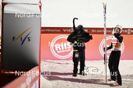 10.03.2018, Oslo, Norway (NOR): Johann Andre Forfang (NOR) - FIS world cup ski jumping, team HS134, Oslo (NOR). www.nordicfocus.com. © Thibaut/NordicFocus. Every downloaded picture is fee-liable.