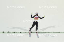 10.03.2018, Oslo, Norway (NOR): Daniel Andre Tande (NOR) - FIS world cup ski jumping, team HS134, Oslo (NOR). www.nordicfocus.com. © Thibaut/NordicFocus. Every downloaded picture is fee-liable.