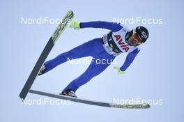 10.03.2018, Oslo, Norway (NOR): Sabirzhan Muminov (KAZ) - FIS world cup ski jumping, team HS134, Oslo (NOR). www.nordicfocus.com. © Thibaut/NordicFocus. Every downloaded picture is fee-liable.