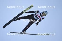 10.03.2018, Oslo, Norway (NOR): Michael Hayboeck (AUT) - FIS world cup ski jumping, team HS134, Oslo (NOR). www.nordicfocus.com. © Thibaut/NordicFocus. Every downloaded picture is fee-liable.