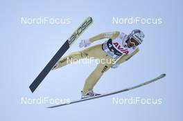 10.03.2018, Oslo, Norway (NOR): Killian Peier (SUI) - FIS world cup ski jumping, team HS134, Oslo (NOR). www.nordicfocus.com. © Thibaut/NordicFocus. Every downloaded picture is fee-liable.