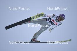 10.03.2018, Oslo, Norway (NOR): Andreas Wellinger (GER) - FIS world cup ski jumping, team HS134, Oslo (NOR). www.nordicfocus.com. © Thibaut/NordicFocus. Every downloaded picture is fee-liable.