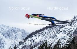 23.03.2018, Planica, Slovenia (SLO): Markus Eisenbichler (GER)  - FIS world cup ski flying, individual HS225, Planica (SLO). www.nordicfocus.com. © Nordicfocus/EXPA/JFK. Every downloaded picture is fee-liable.