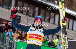23.03.2018, Planica, Slovenia (SLO): Kamil Stoch (POL)  - FIS world cup ski flying, individual HS225, Planica (SLO). www.nordicfocus.com. © Nordicfocus/EXPA/JFK. Every downloaded picture is fee-liable.