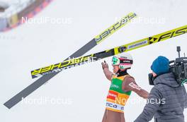 25.03.2018, Planica, Slovenia (SLO): Kamil Stoch (POL)  - FIS world cup ski flying, individual HS225, Planica (SLO). www.nordicfocus.com. © Nordicfocus/EXPA/JFK. Every downloaded picture is fee-liable.