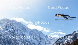 24.03.2018, Planica, Slovenia (SLO): Andreas Wellinger (GER)  - FIS world cup ski flying, team HS225, Planica (SLO). www.nordicfocus.com. © Nordicfocus/EXPA/JFK. Every downloaded picture is fee-liable.