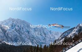 22.03.2018, Planica, Slovenia (SLO): Daniel Huber (AUT)  - FIS world cup ski flying, training, Planica (SLO). www.nordicfocus.com. © Nordicfocus/EXPA/JFK. Every downloaded picture is fee-liable.