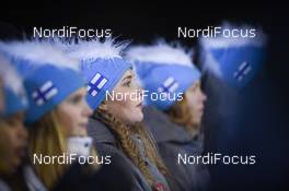 24.11.2018, Ruka, Finland (FIN): The Finnish fans- FIS world cup ski jumping, individual HS142, Ruka (FIN). www.nordicfocus.com. © Tumashov/NordicFocus. Every downloaded picture is fee-liable.