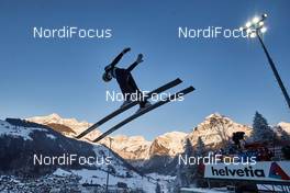 15.12.2018, Engelberg, Switzerland (SUI): Domen Prevc (SLO) - FIS world cup ski jumping, individual HS140, Engelberg (SUI). www.nordicfocus.com. © Rauschendorfer/NordicFocus. Every downloaded picture is fee-liable.