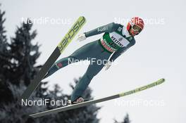 15.12.2018, Engelberg, Switzerland (SUI): Markus Eisenbichler (GER) - FIS world cup ski jumping, individual HS140, Engelberg (SUI). www.nordicfocus.com. © Rauschendorfer/NordicFocus. Every downloaded picture is fee-liable.