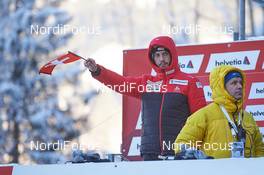 15.12.2018, Engelberg, Switzerland (SUI): Swiss head coach Ronny Hornschuh  - FIS world cup ski jumping, individual HS140, Engelberg (SUI). www.nordicfocus.com. © Rauschendorfer/NordicFocus. Every downloaded picture is fee-liable.