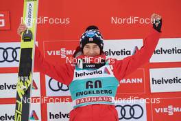 16.12.2018, Engelberg, Switzerland (SUI): Kamil Stoch (POL) - FIS world cup ski jumping, individual HS140, Engelberg (SUI). www.nordicfocus.com. © Rauschendorfer/NordicFocus. Every downloaded picture is fee-liable.