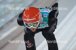 14.12.2018, Engelberg, Switzerland (SUI): Markus Eisenbichler (GER) - FIS world cup ski jumping, training, Engelberg (SUI). www.nordicfocus.com. © Rauschendorfer/NordicFocus. Every downloaded picture is fee-liable.