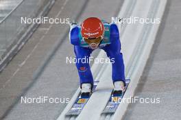 14.12.2018, Engelberg, Switzerland (SUI): David Siegel (GER) - FIS world cup ski jumping, training, Engelberg (SUI). www.nordicfocus.com. © Rauschendorfer/NordicFocus. Every downloaded picture is fee-liable.