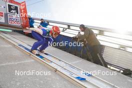 29.12.2018, Oberstdorf, Germany (GER): David Siegel (GER) - FIS world cup ski jumping, four hills tournament, qualification, Oberstdorf (GER). www.nordicfocus.com. © Rauschendorfer/NordicFocus. Every downloaded picture is fee-liable.