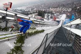 29.12.2018, Oberstdorf, Germany (GER): Jonathan Learoyd (FRA) - FIS world cup ski jumping, four hills tournament, qualification, Oberstdorf (GER). www.nordicfocus.com. © Rauschendorfer/NordicFocus. Every downloaded picture is fee-liable.